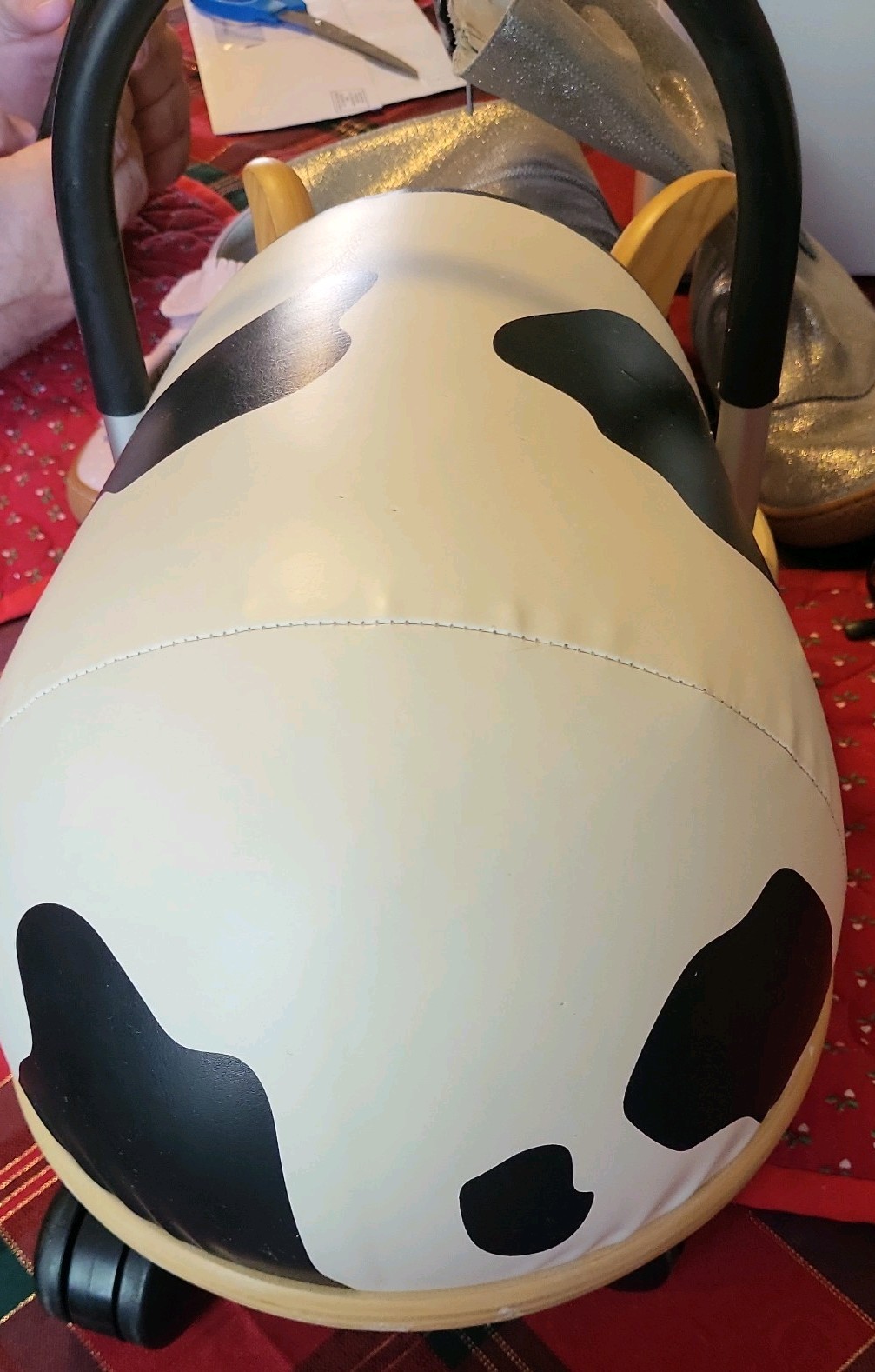 Original Wheely Bug Cow Bull Toddler Ride-On Toy