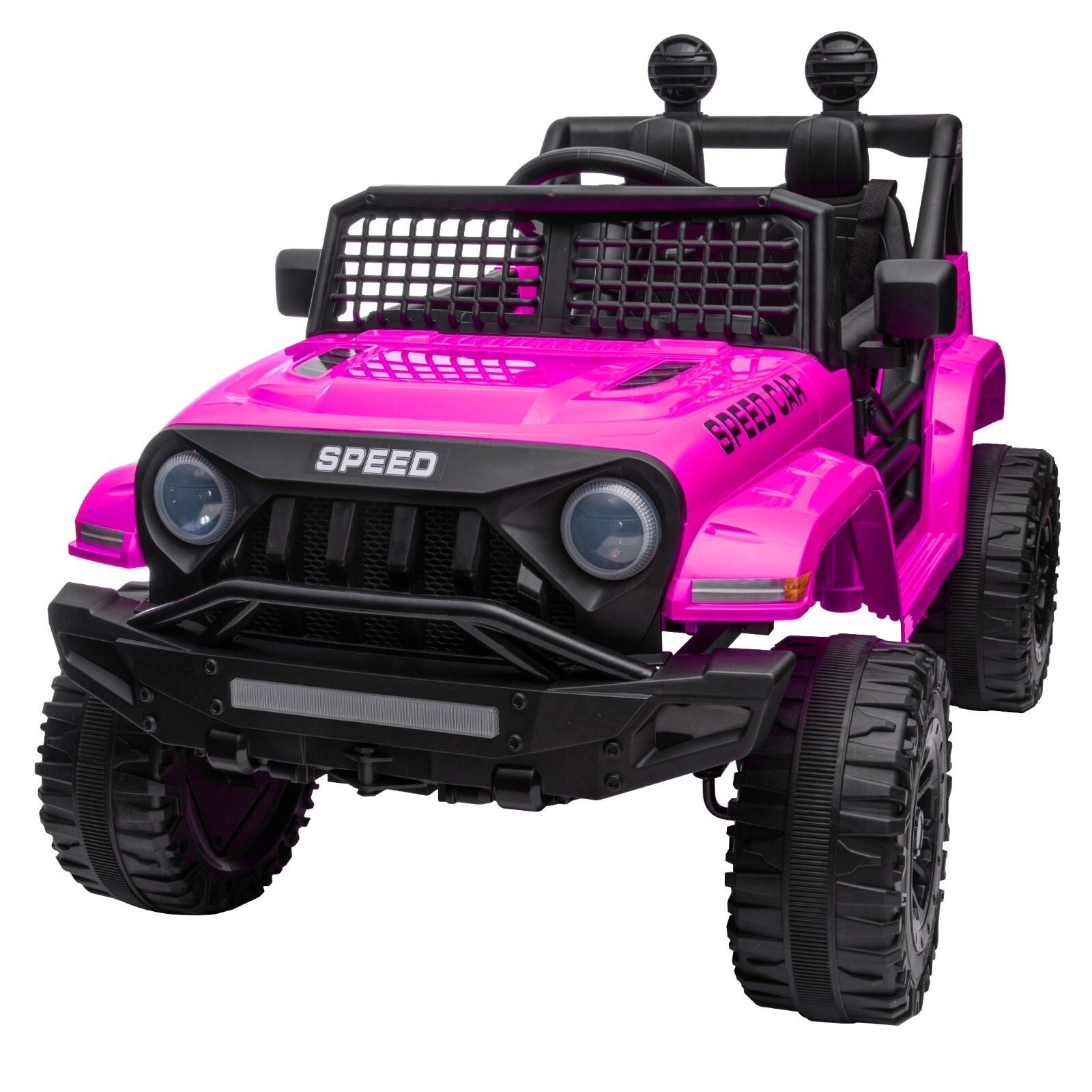 12V Kids Ride on Toy Electric Car Battery Power Wheel Jeep w/Remote Control LED