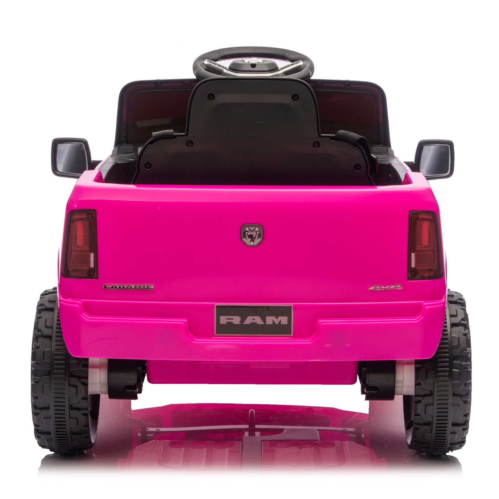 12V Kids Ride on Truck w/ Parents Control 3 Speed Adjustment LED Light
