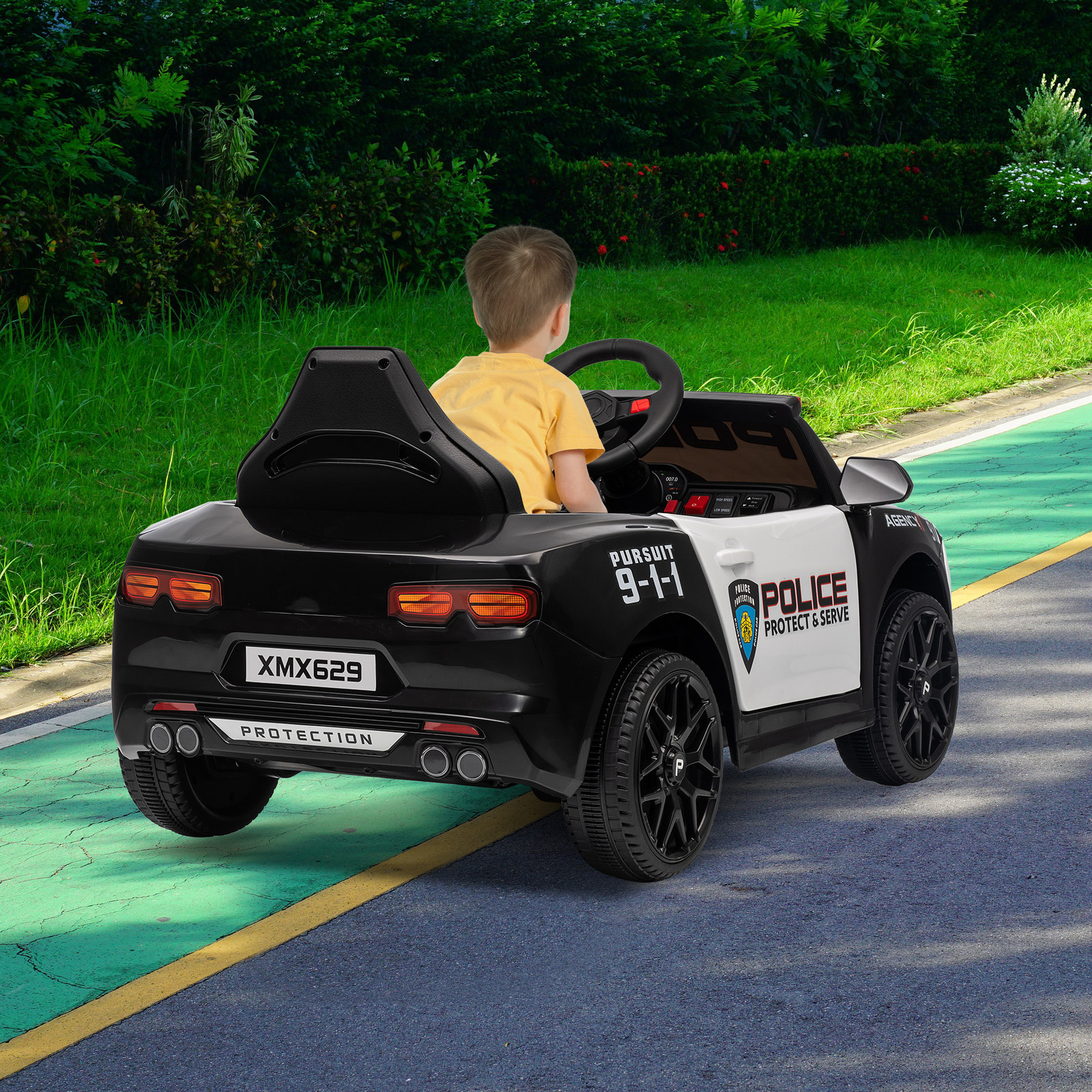 Garvee 12V Kids Ride on Car w/ Remote Control,Ride on Truck for Kids,Toddler Toy