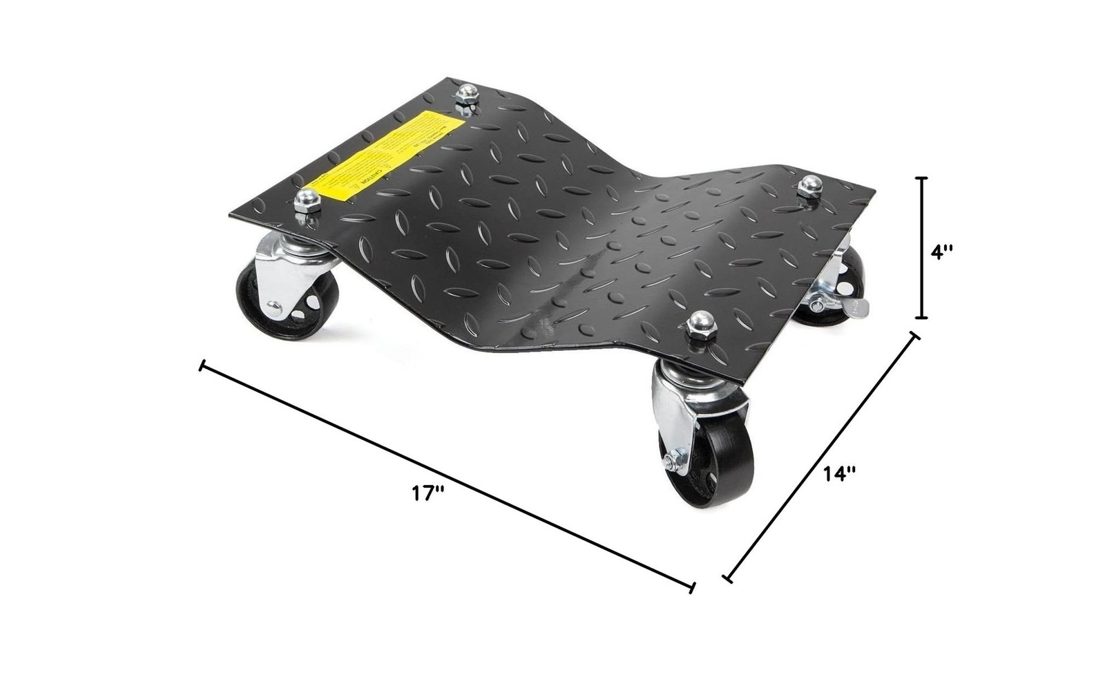 XtremepowerUS 4-Tires Premium Skates Wheel Car Dolly Repair Slide Vehicle Car…