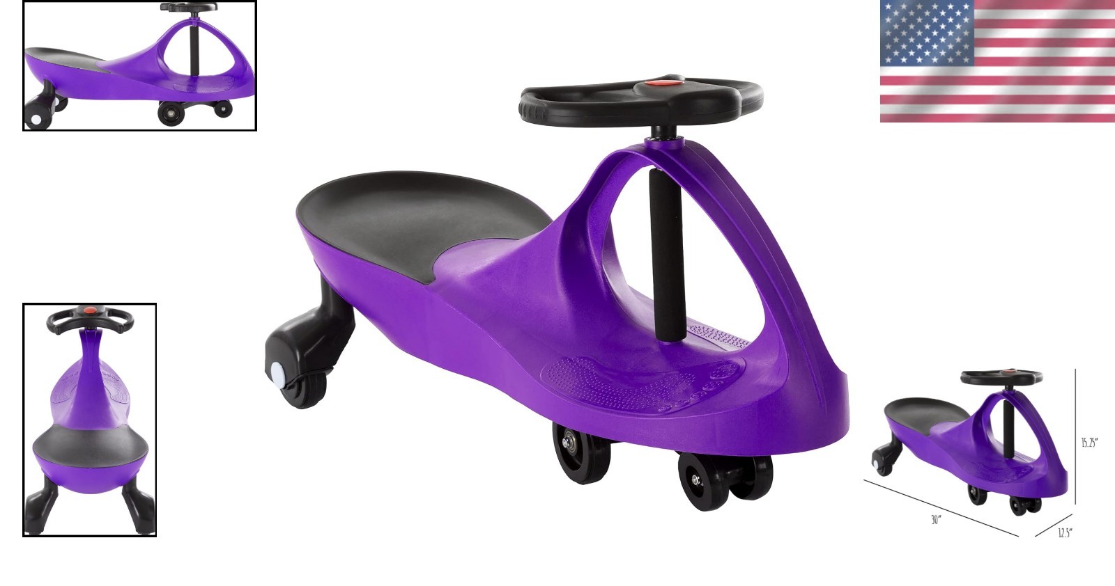 Safe & Fun Wiggle Car – Ride-On Toy for Toddlers, No Gears or Batteries Needed