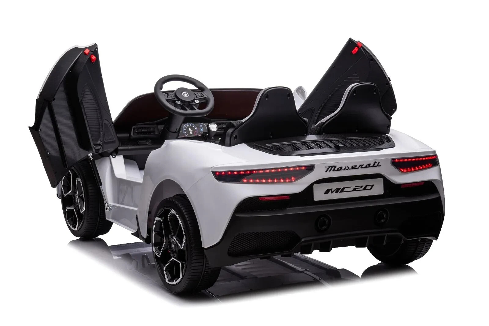 Freddo 4×4 Maserati MC20 2 Seater Ride on Car for Kids (White)