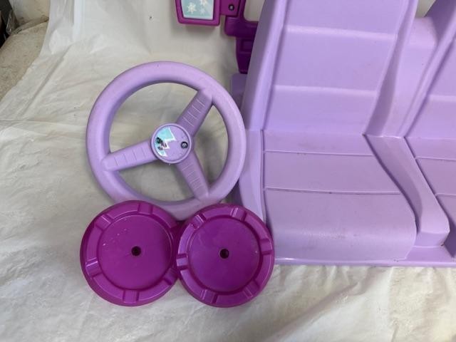 Power Wheels Wheel Frozen Purple Parts Windshield Steering Wheel Light Clamps