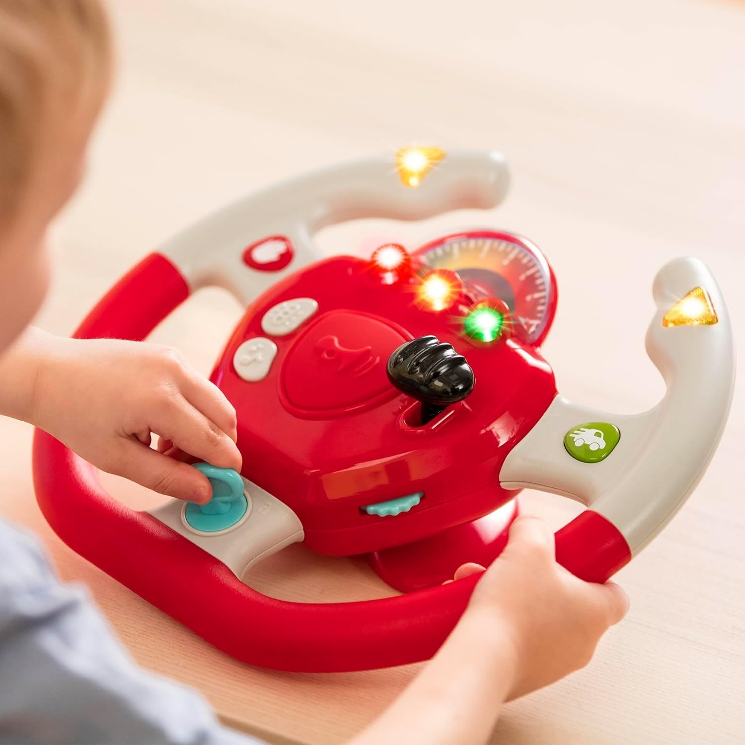 Interactive Steering Wheel – Portable Car Toy – Kids Games & Songs – Toddler …
