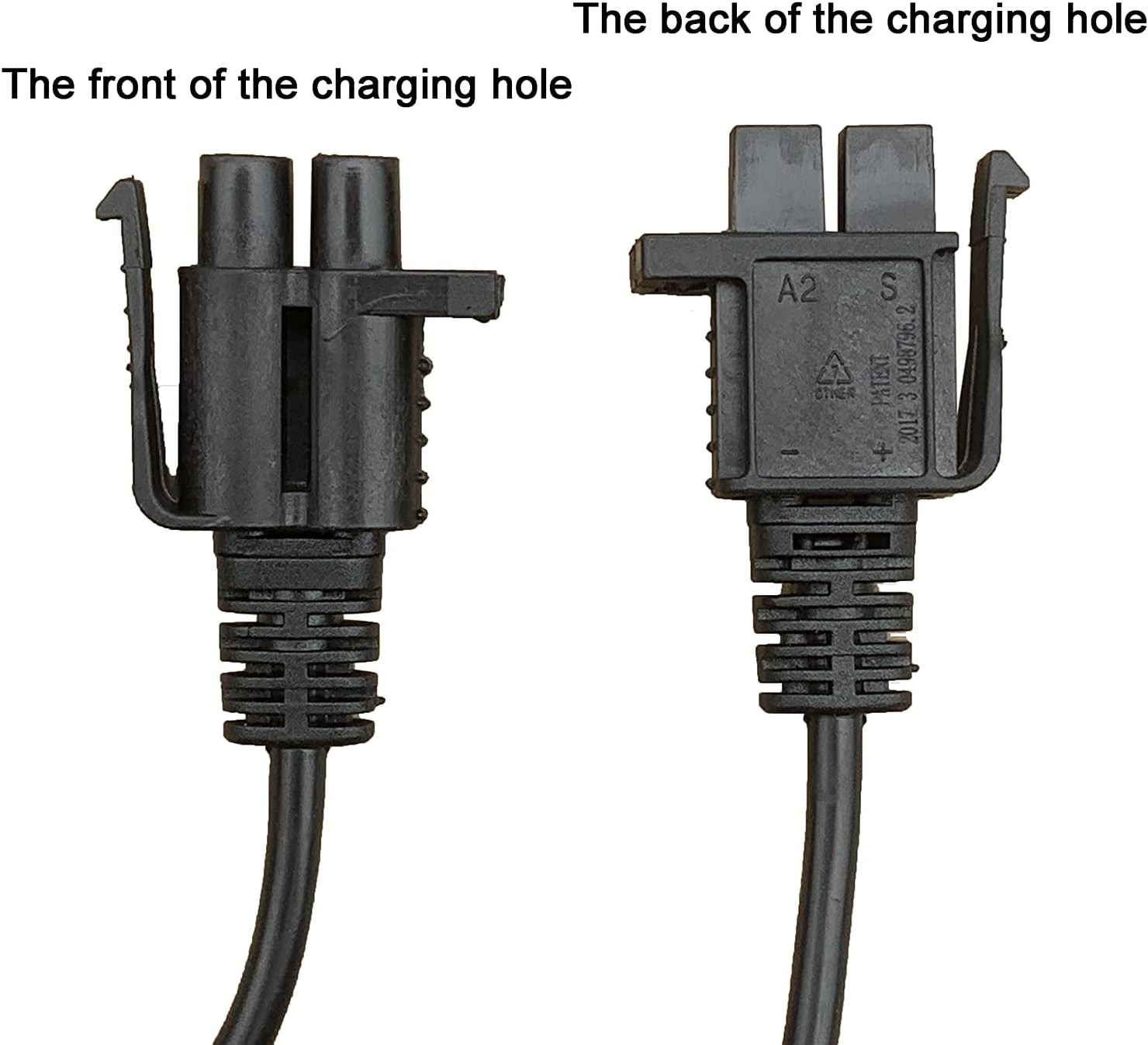 24V B-Type Plug Charger, for 24-Volt Gravedigger Monster Truck & Yamaha Grizzly