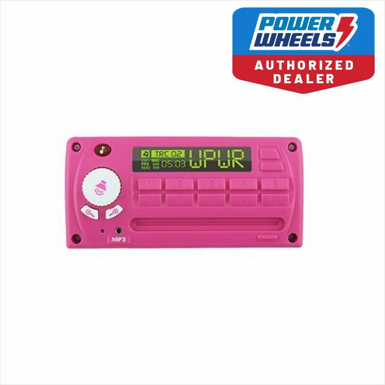 Power Wheels 3900-3830 CDD13 Fisher Price Barbie Escalade Radio Pink Genuine
