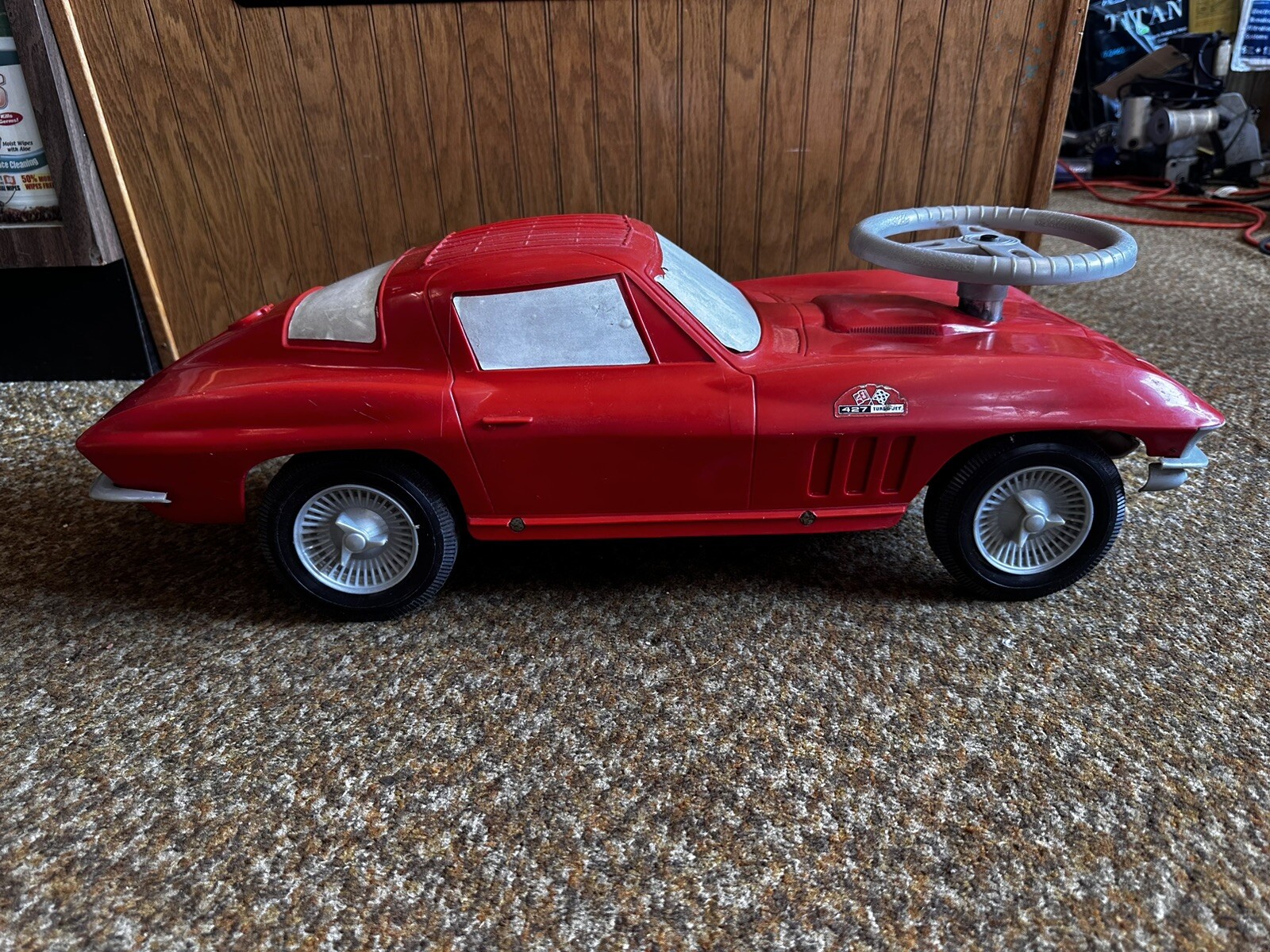 Corvette, rare, Collectable, Vintage ,Vette, Chevrolet, Ride On, Toys