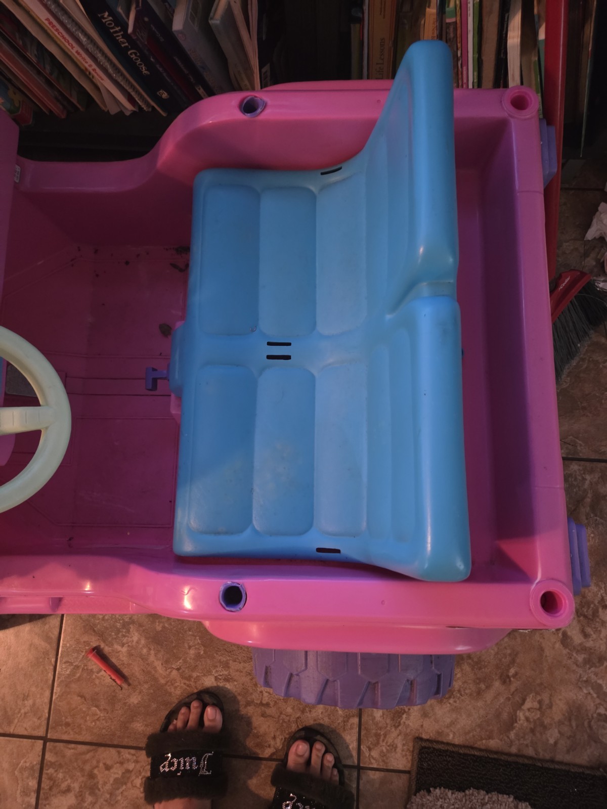 Barbie Jeep Power Wheele -Needs Battery