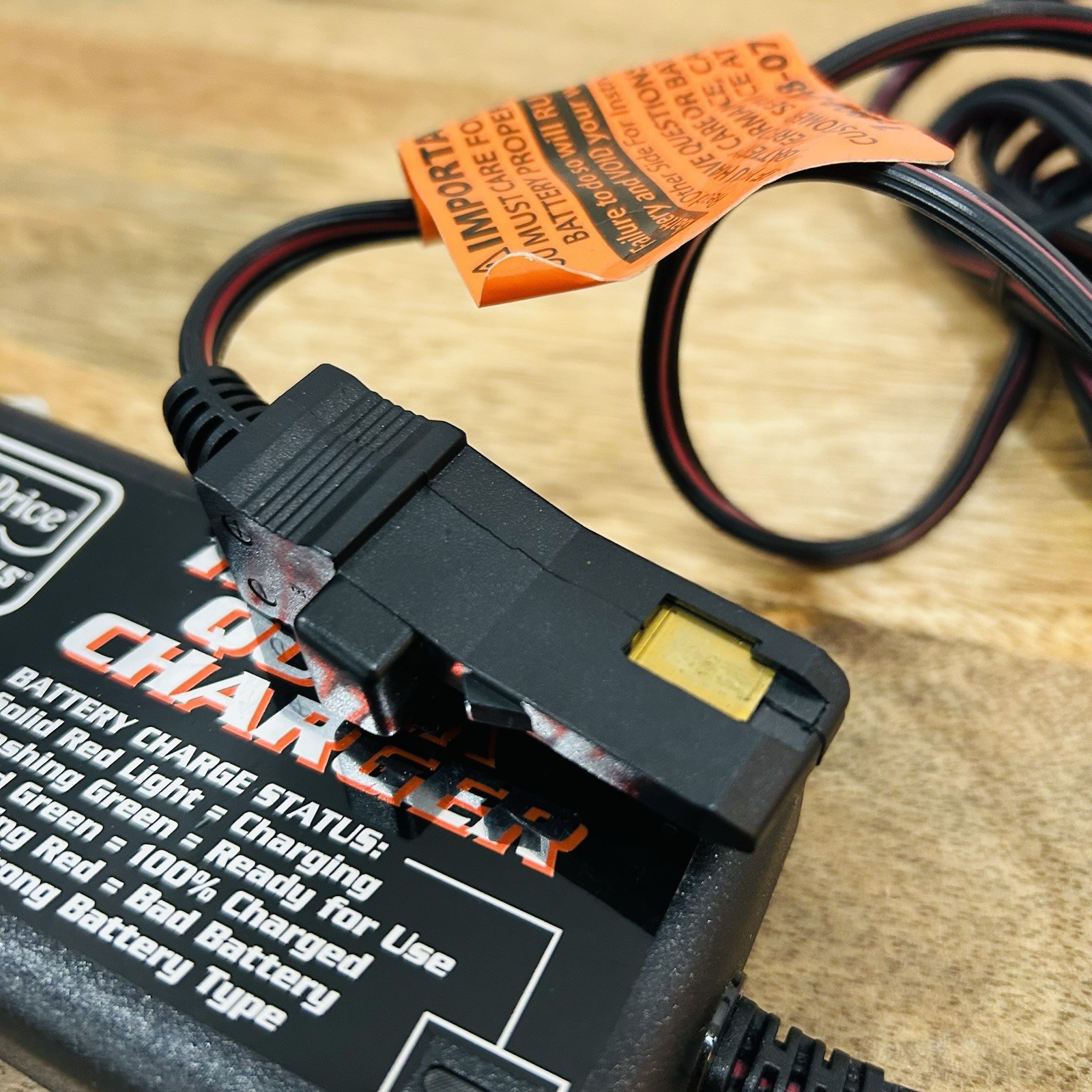 Fisher-Price Power Wheels 12V Quick Charger model 00801-1782