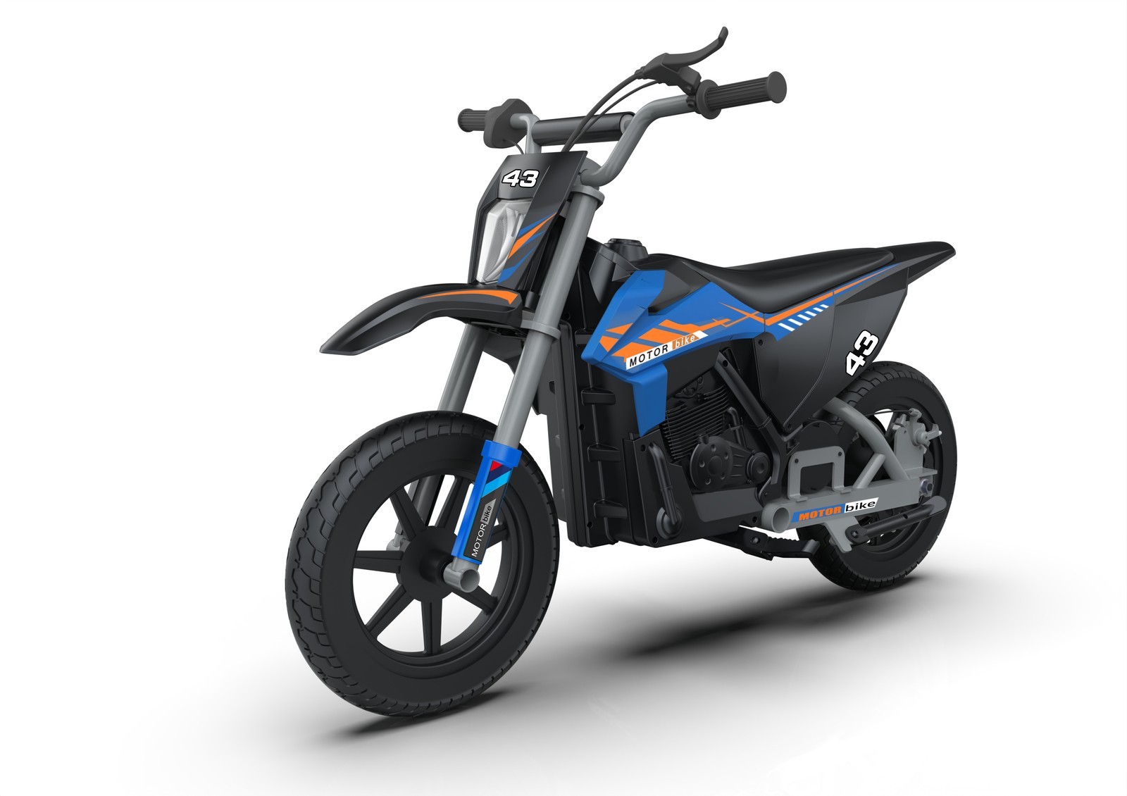 36V Kids Ride on Dirt Bike15.5MPH Fast Speed Electric Battery-Powered LED Light