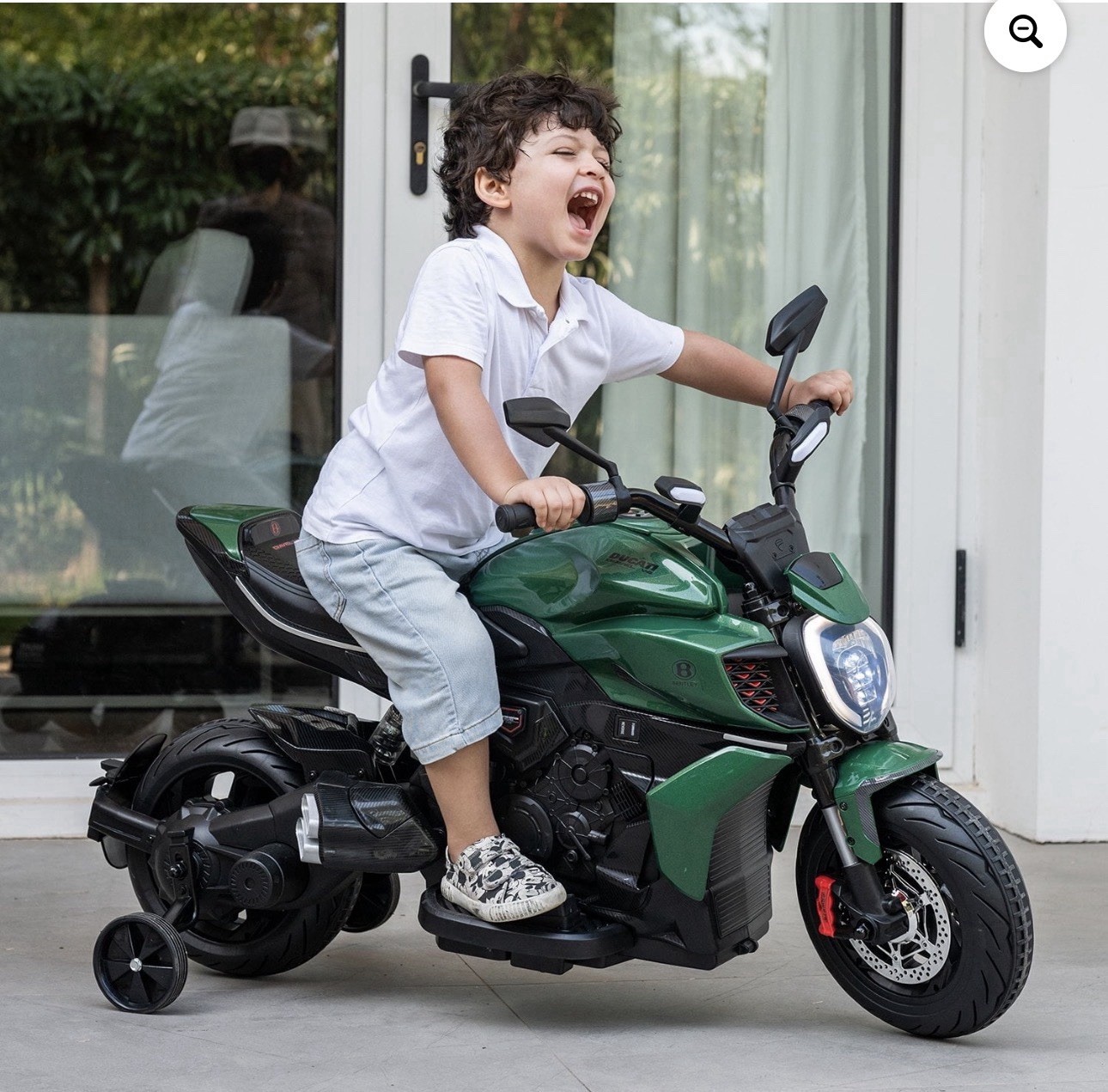 New Bro Ducati & Bentley Motorcycle Kids 12V Ride-On