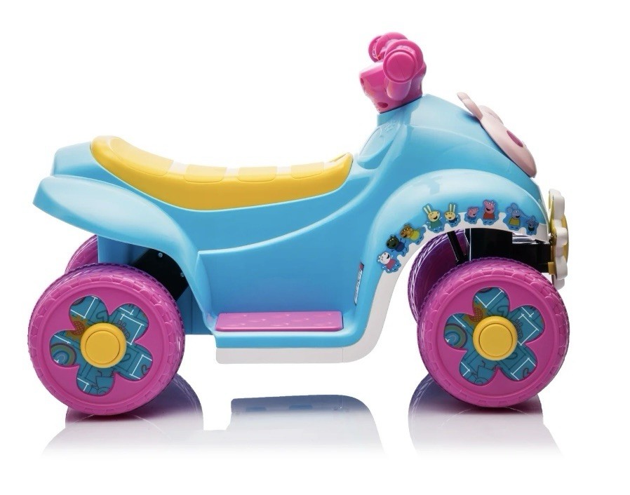 Peppa Pig – 6V Quad for Kids – Ride-On Toy – NEW, Arrives Before Xmas!