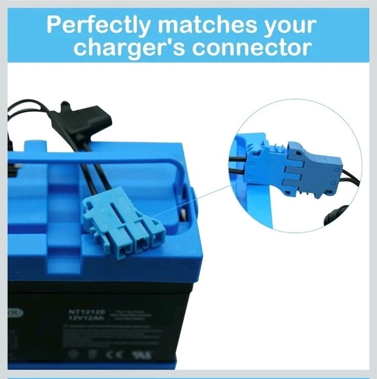 12 Volt Battery For Peg Perego John Deere Gator Polaris Gaucho Rock-In-Chase