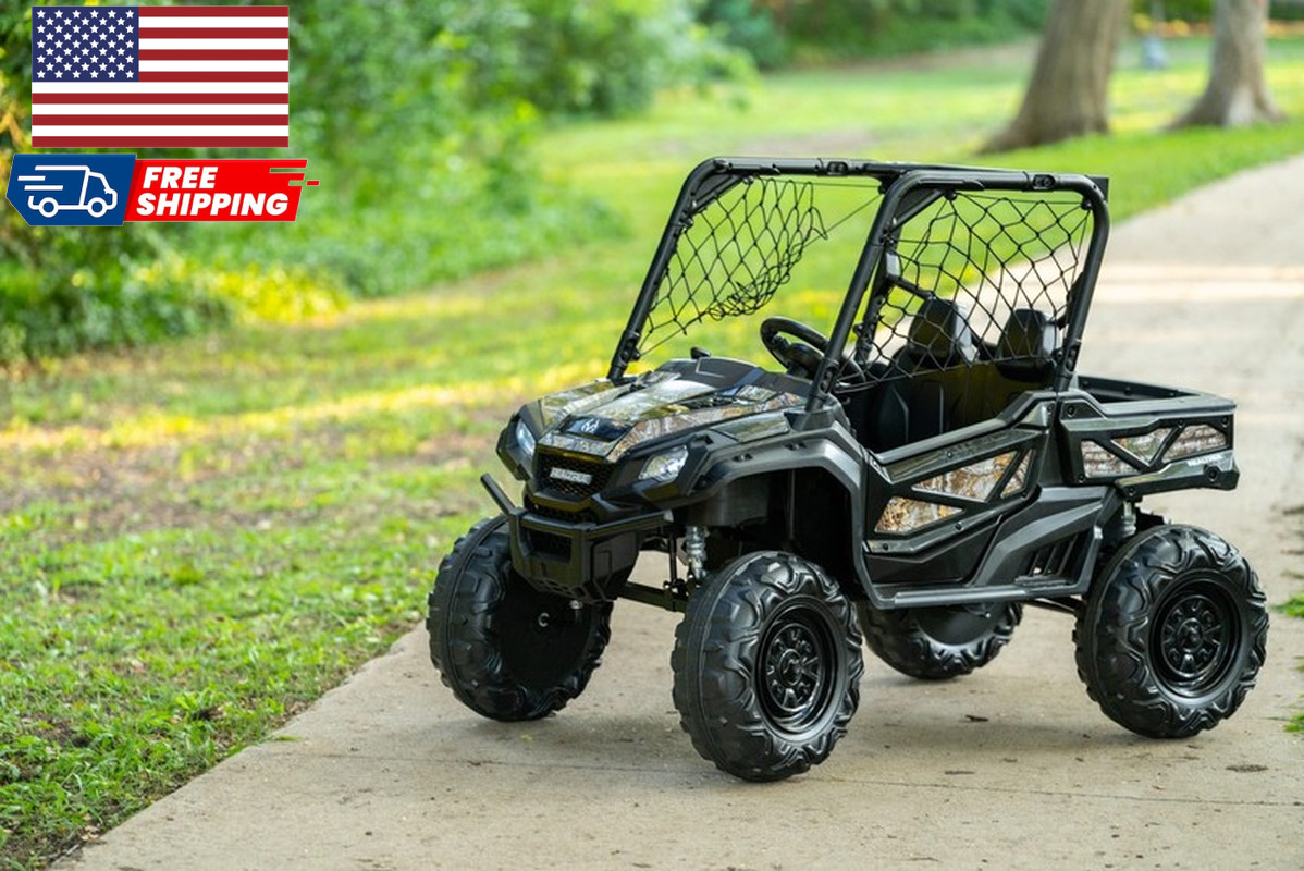 Realtree-XD 24V UTV Battery-Operated Ride-On with Remote Control Kids Ages 3 US
