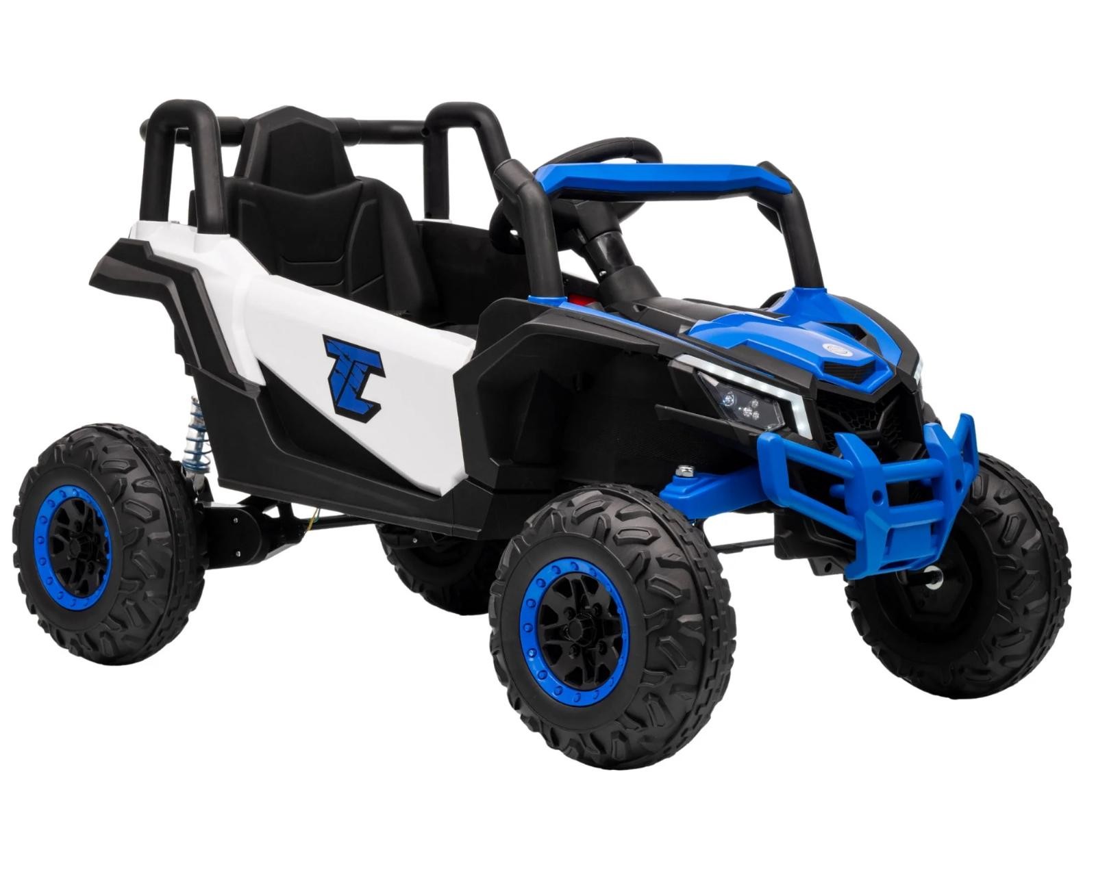 Kids 12V UTV Ride-On Toy Car Remote Controlled LED Lights Sounds 1 Seater Age 3-