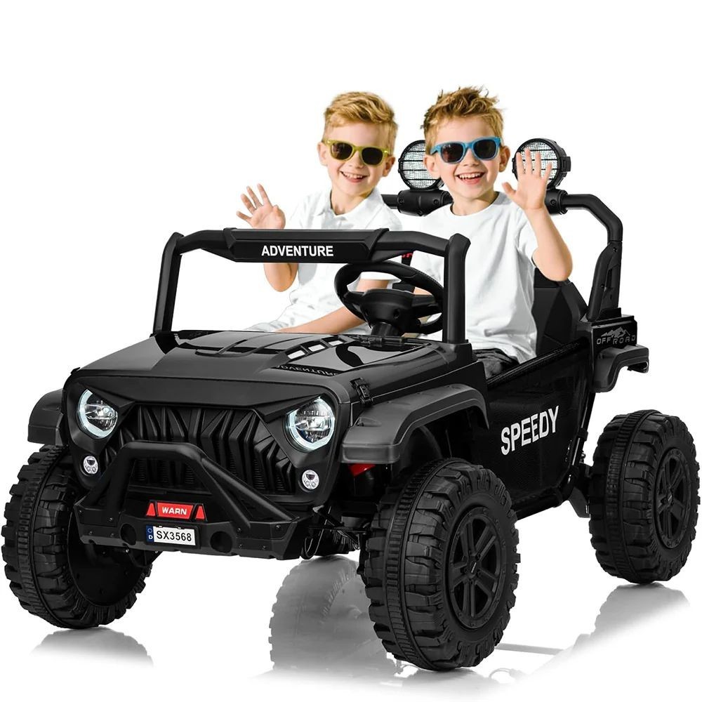 Garvee 24V Ride On Toys for Big Kids with Remote Control, 4WD Electric Car, 2 Se