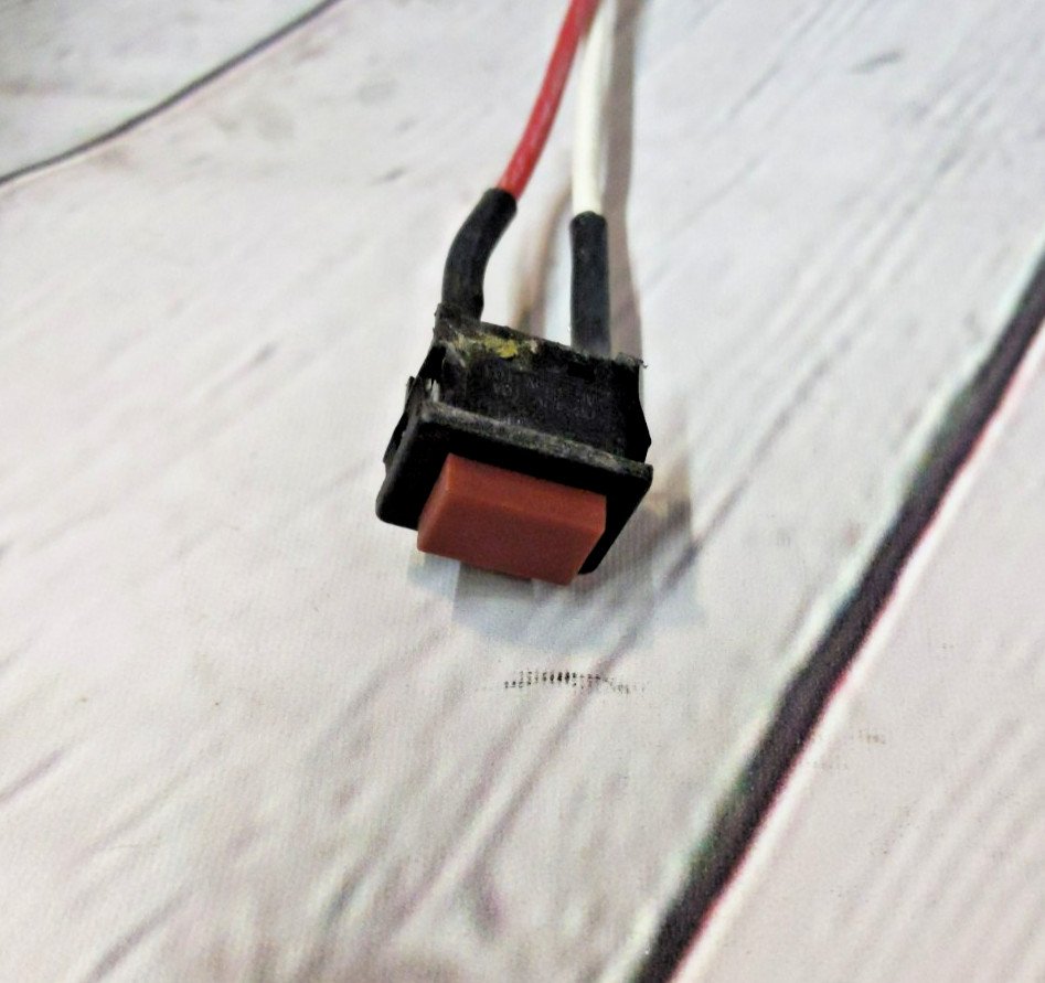 Genuine Power Wheels 12V Tip Switch Wire harness for Throttle
