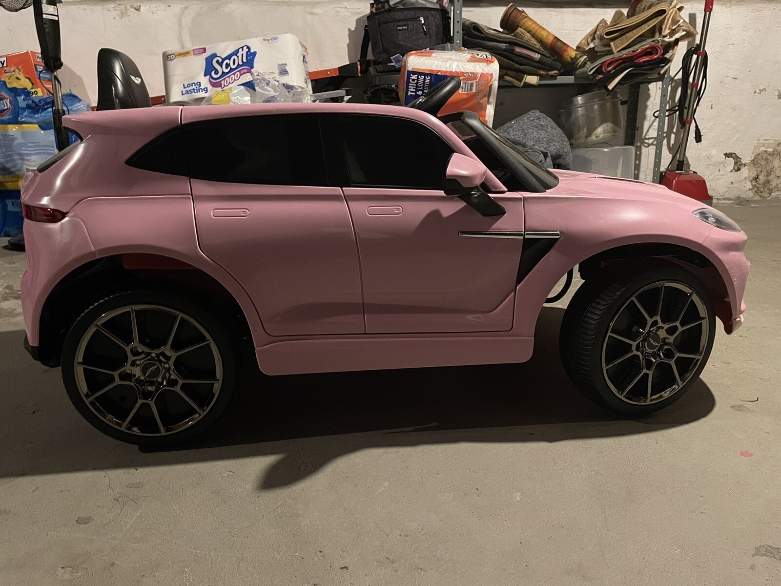 Pink Aston Martin Ride On Toy!