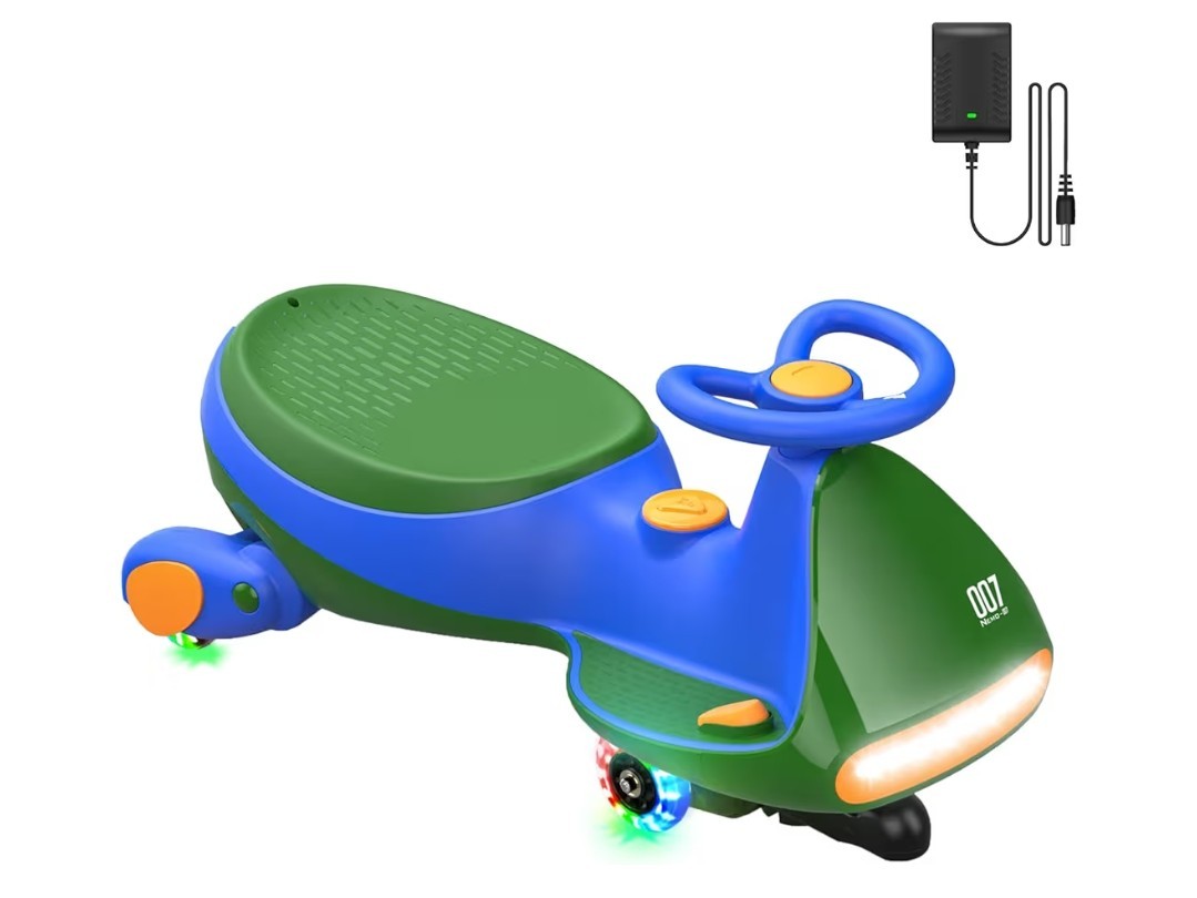 FanttikRide N7 Pro Electric Wiggle Car with Pedal, Rechargeable Battery,…