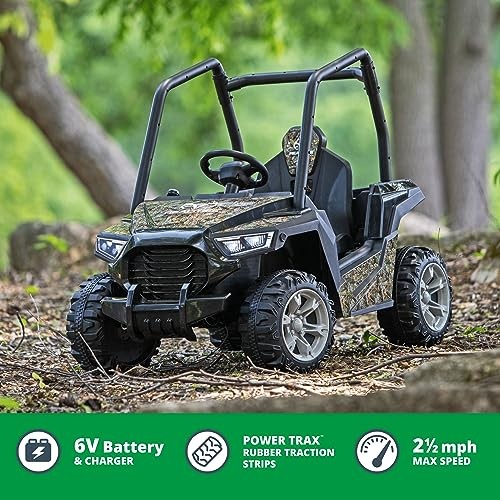 Kid Trax 6V Realtree Whipsaw Kids UTV Ride On Toy Electric Cars – Scratch & Dent