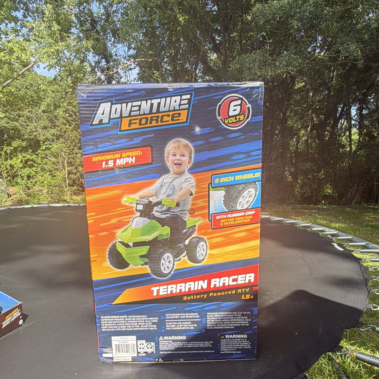 Adventure Force 6V Terrain Racer Battery Powered ATV Ride-On Vehicle AF2399
