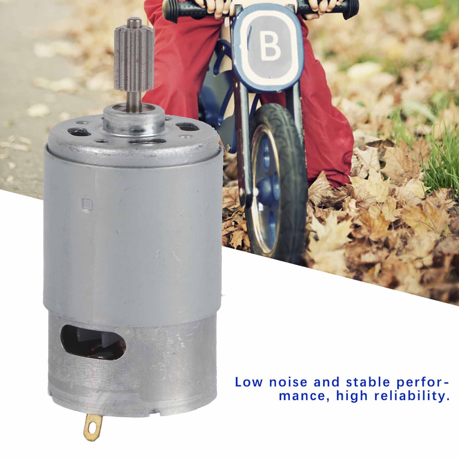 2X 12V RS550 High Speed Motor For Toy Cars And Motorcycles