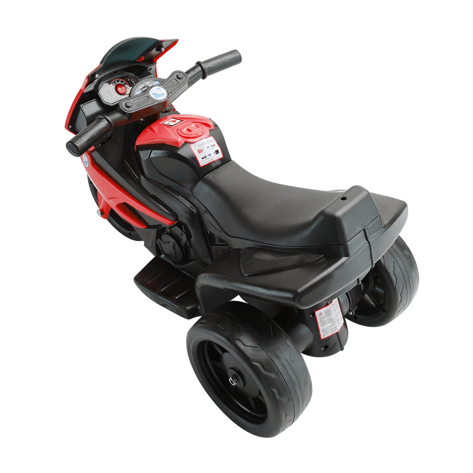 3Wheel 6V Kid Ride On Motorcycle Electric Toy w/Remote Control LED Light Red🏍️