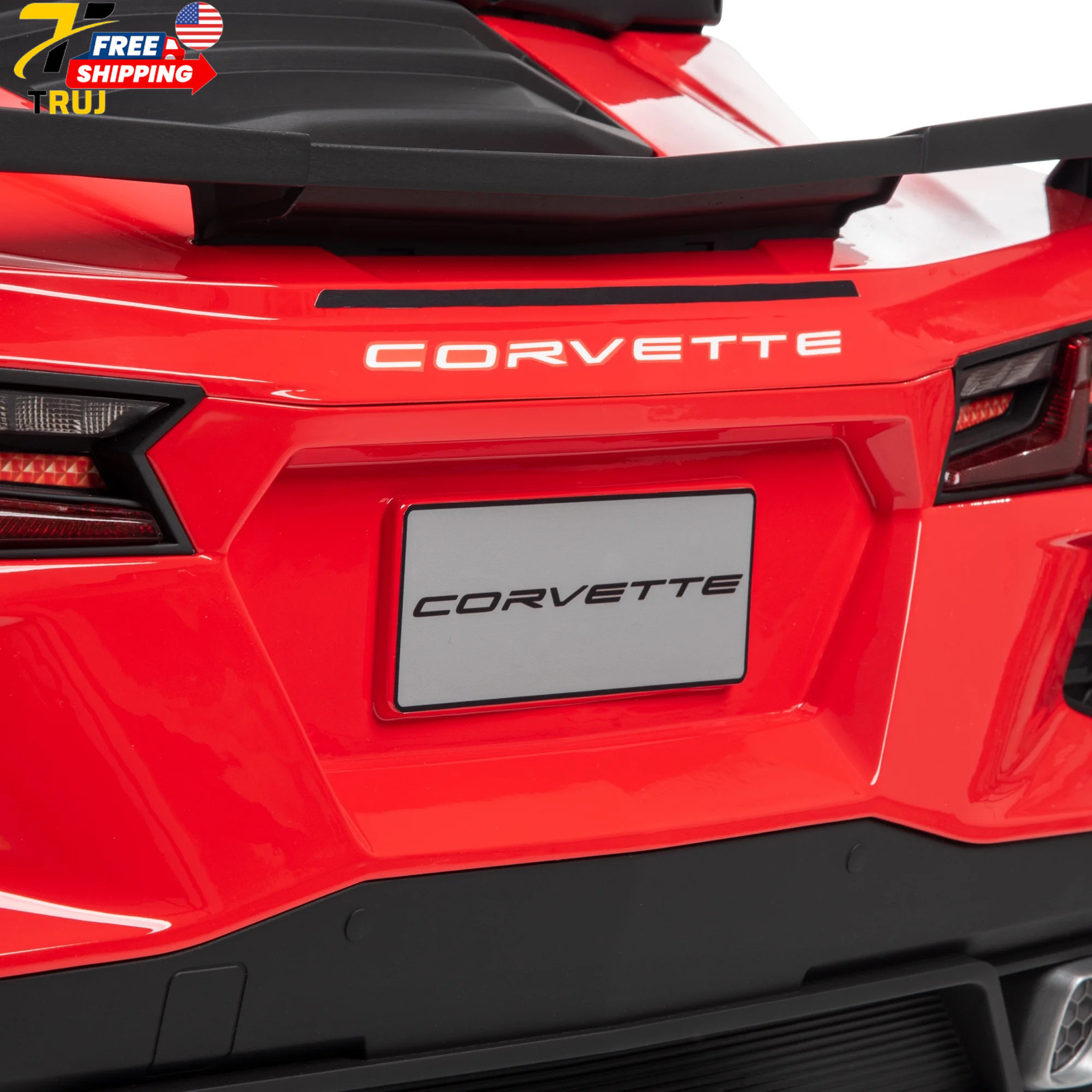Huffy Corvette Stingray Ride-On Car Battery Powered 12V Children Ages 3+ Sounds