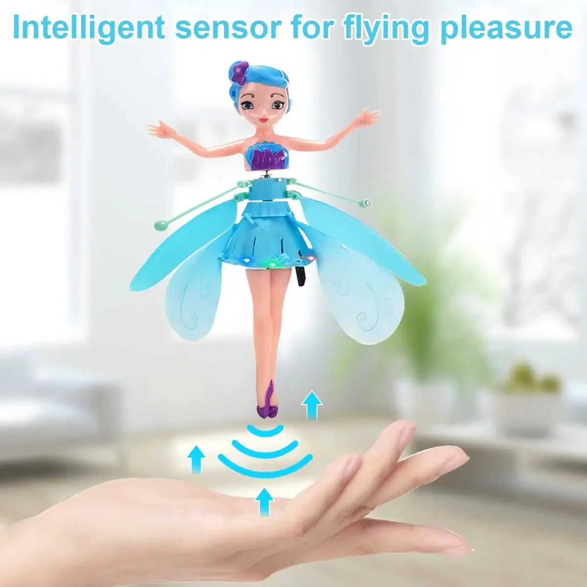 Magic Flying Fairy Flying Doll Princess Barbie Doll – USB Rechargeable toy