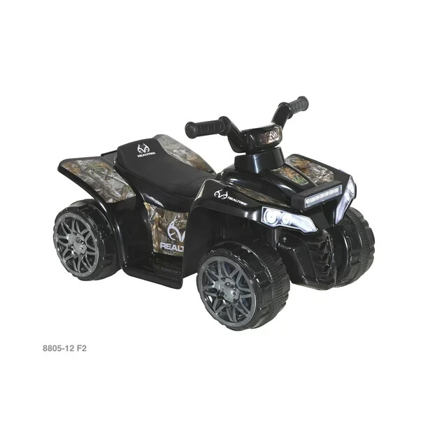 Battery Powered Ride On Camouflage Four Wheeler 6 Volt 1.5 – 3 Years Toddler Kid