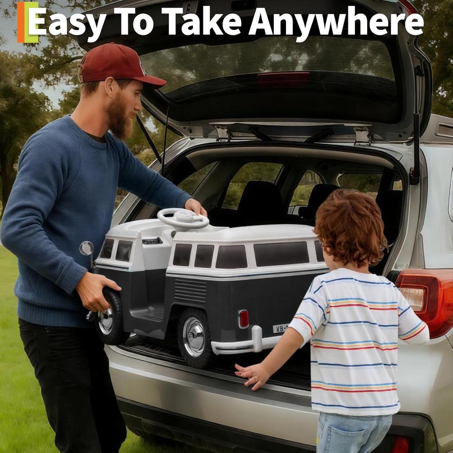 6V Ride on Toys for Kids Licensed Volkswagen Electric Car