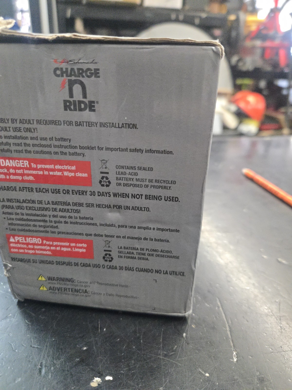 12V Battery for Ride on Toys – TB3 12V 9.5 Amp Hours & Replaceable Fuse – Rechar