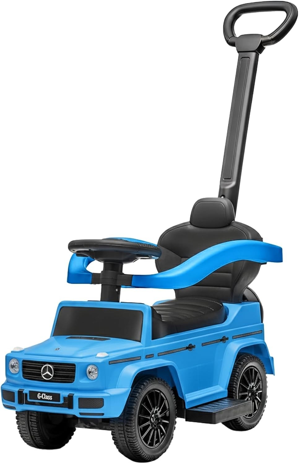Kids Mercedes G-Wagon Push Car with Sound Features & Hidden Storage for Ages 1-3