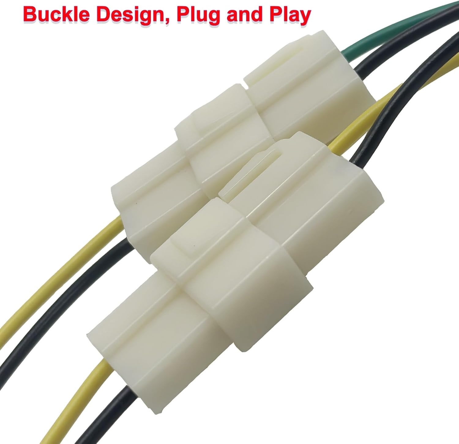 6V 12V 24V 2WD Motor Wiring Harness Gearbox Motor Connector Wire for Ride On Car