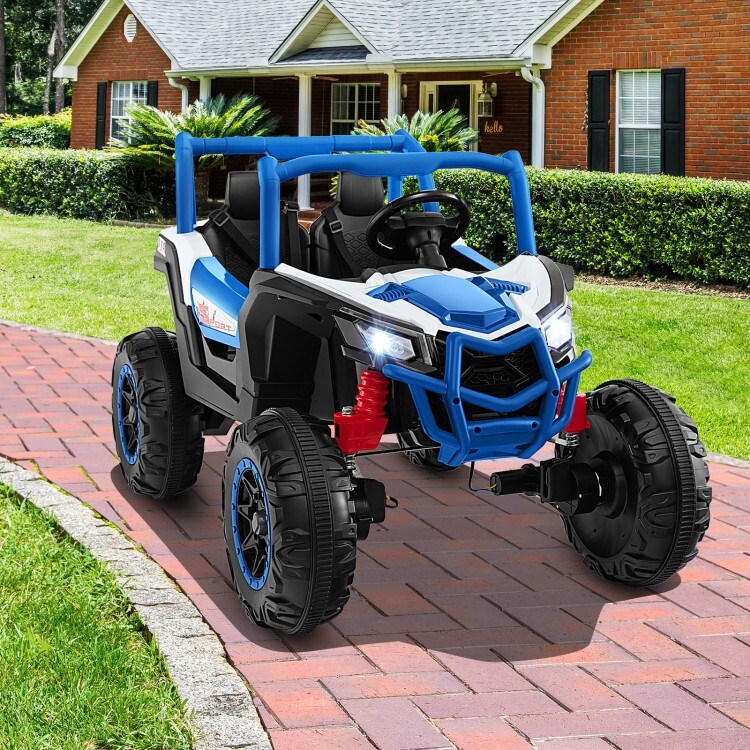 2-Seater Kids Ride on Electric UTV 24V battery Gift Kids w/2.4G Remote Control