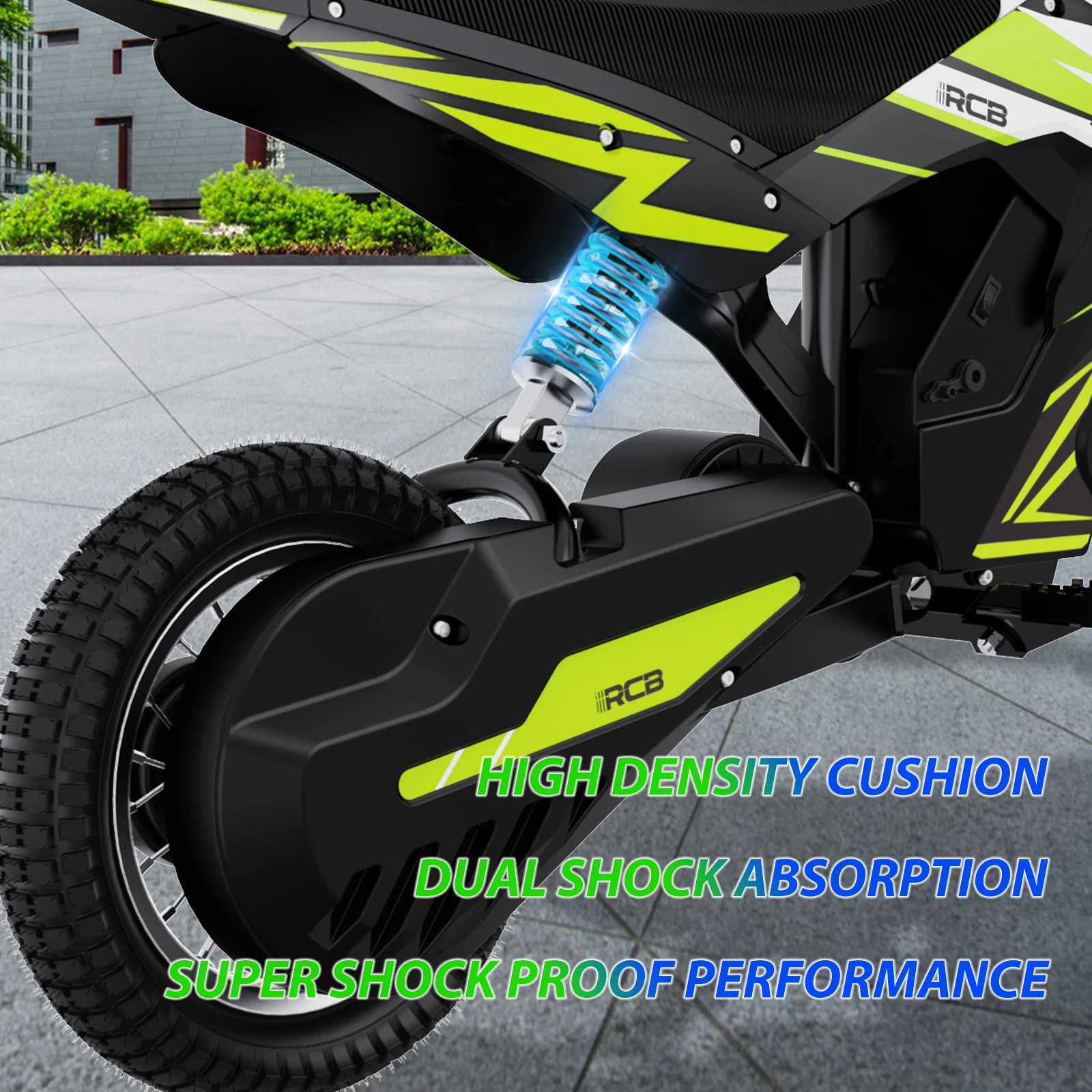 R9X Kids Electric Motorcycle, 25km/h, Range 15km, 36V RC