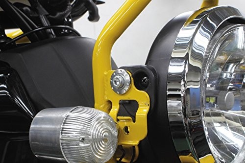 Special Parts Takegawa Aluminum Machined Headlight Cowl Side Color Silver for