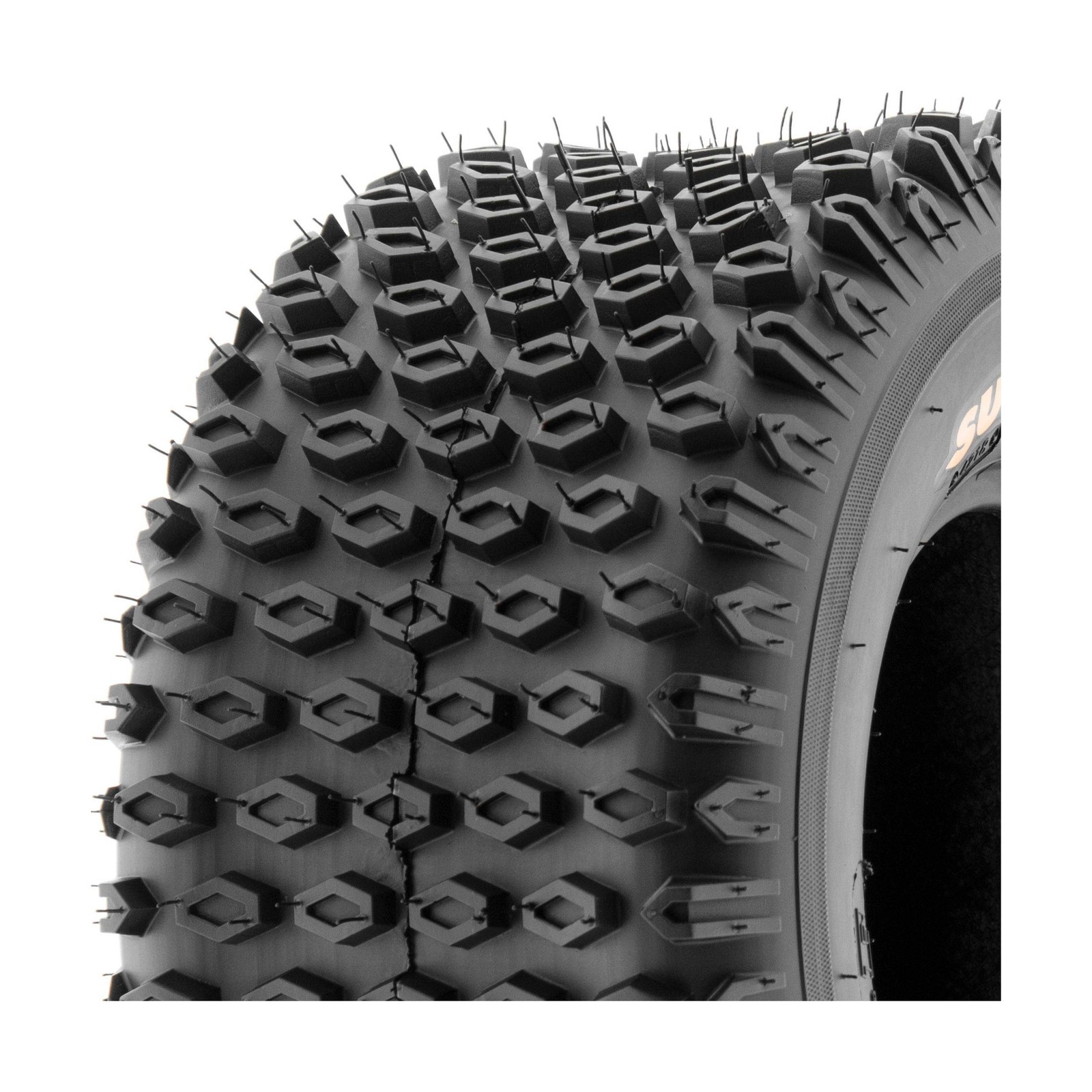 Set of 2 SunF A012 XC Sport-Racing ATV/UTV Off-Road Tires 18×9.5-8, 6PR, Knob…